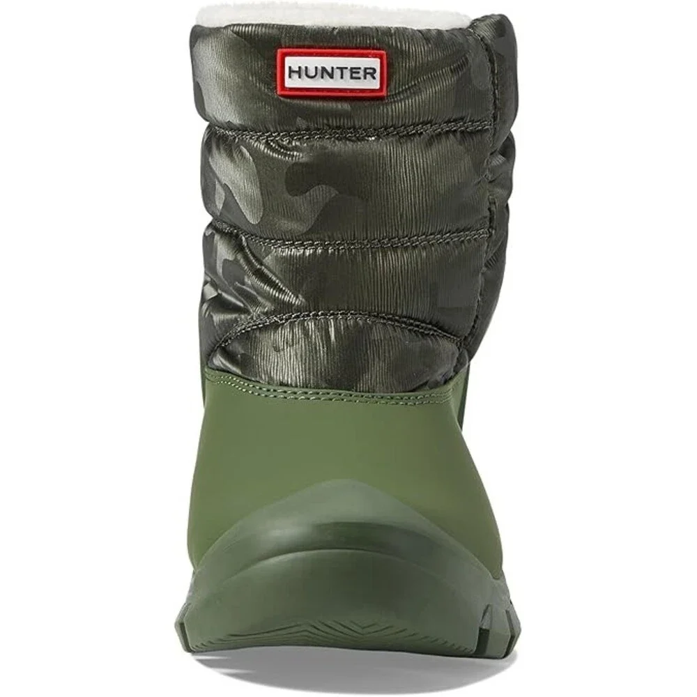 Hunter Intrepid Reflective Camo Snow Boots Toddler US 8 Green Insulated JOBB1816